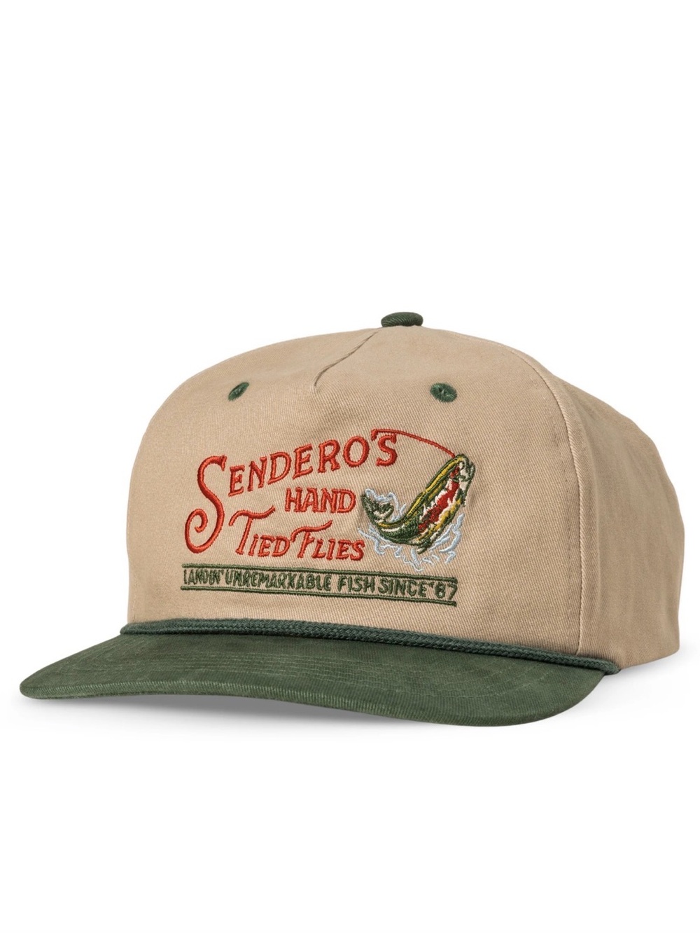 Sendero’s HAND TIED FLIES HAT